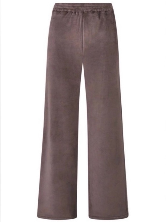 SKIMS Pants - SKIMS Velour Wide Leg Track Pant